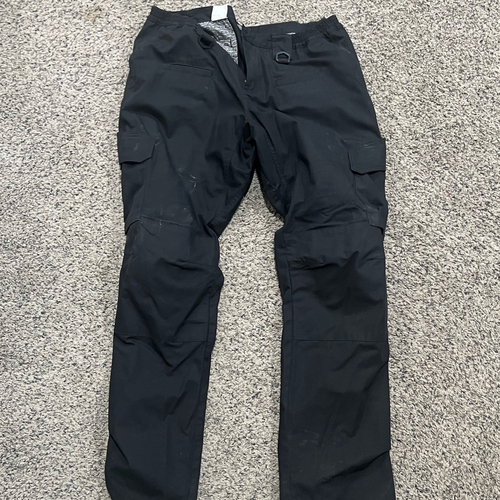 Black tactical pants
